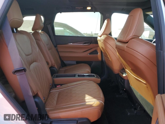 2024 Infiniti QX60 Autograph with VIN 5N1DL1HU7RC333485, listed as a Copart auction lot 83618274 with 12,714 mi miles and Salvage title. Bid and sale history available at DreamBid. Image 11.