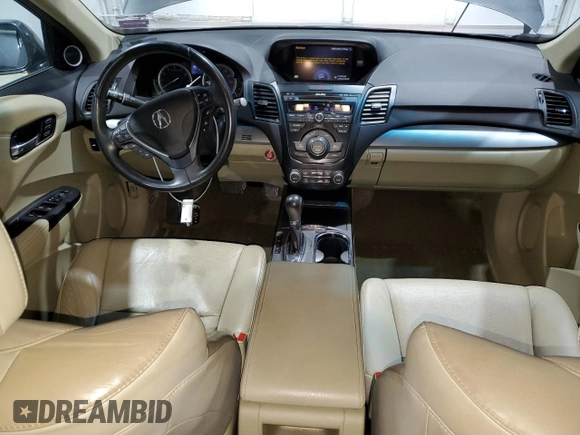 2014 Acura RDX Tech Pkg with VIN 5J8TB4H53EL018370, listed as a Copart auction lot 48123235 with 140,085 mi miles and Salvage Title. Bid and sale history available at carsss.com. Image 8.