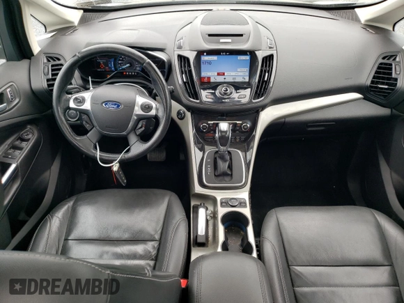 2016 Ford C-Max Energi SEL with VIN 1FADP5CU5GL113952, listed as a Copart auction lot 62611224 with 172,513 mi miles and Salvage Title. Bid and sale history available at carsss.com. Image 8.