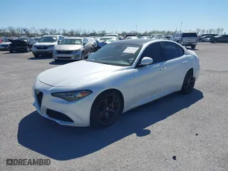 2017 Alfa Romeo Giulia Ti with VIN ZARFAECN0H7560749, listed as a IAAI auction lot 41674283 with 109,678 mi miles. Bid and sale history available at carsss.com. Image 17.