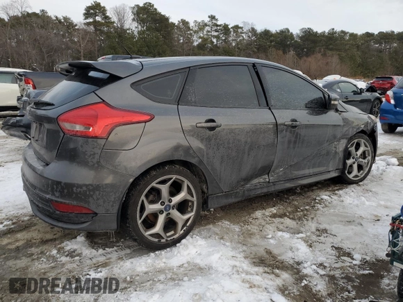 2018 Ford Focus ST with VIN 1FADP3L98JL291877, listed as a Copart auction lot 87465024 with 67,539 mi miles and Salvage Title. Bid and sale history available at DreamBid. Image 3.