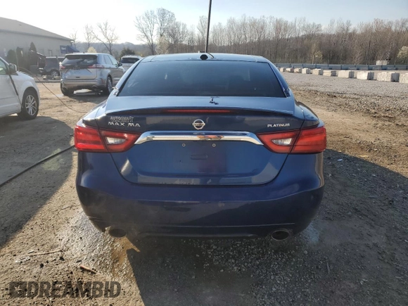 2017 Nissan Maxima SV with VIN 1N4AA6AP8HC432352, listed as a Copart auction lot 50724755 with 113,346 mi miles and Salvage title. Bid and sale history available at DreamBid. Image 6.