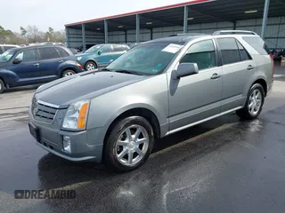 2005 Cadillac SRX with VIN 1GYEE63A550186151, listed as a IAAI auction lot 41494999 with 64,185 mi miles. Bid and sale history available at carsss.com. Image 2.