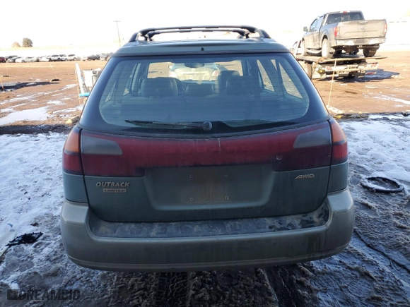 2003 Subaru Legacy Wagon Outback Ltd with VIN 4S3BH686237637996, listed as a Copart auction lot 42323185 with 218,709 mi miles and Salvage Title. Bid and sale history available at carsss.com. Image 6.