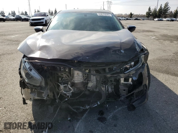 2016 Honda Civic Sedan LX with VIN 19XFC2F50GE232356, listed as a Copart auction lot 43615245 with 53,557 mi miles and Salvage Title. Bid and sale history available at carsss.com. Image 5.