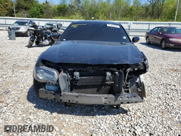 2012 Chrysler 300 SRT8 with VIN 2C3CCAFJ1CH800871, listed as a Copart auction lot 51659455 with 105,561 mi miles and Salvage Title. Bid and sale history available at carsss.com. Image 5.