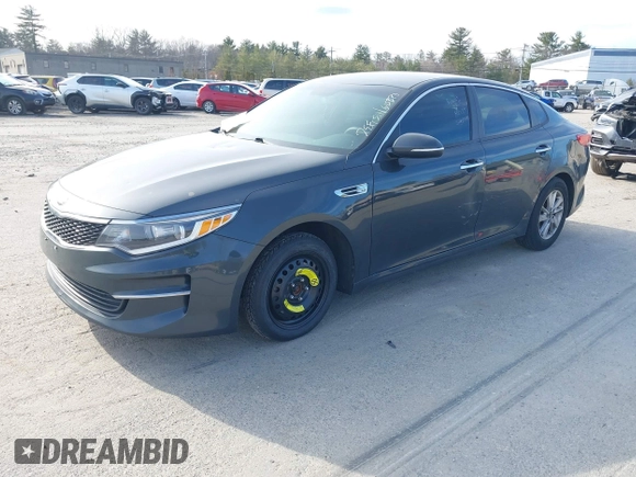 2016 Kia Optima LX with VIN KNAGT4L30G5081448, listed as a IAAI auction lot 41887881 with 95,214 mi miles. Bid and sale history available at carsss.com. Image 17.