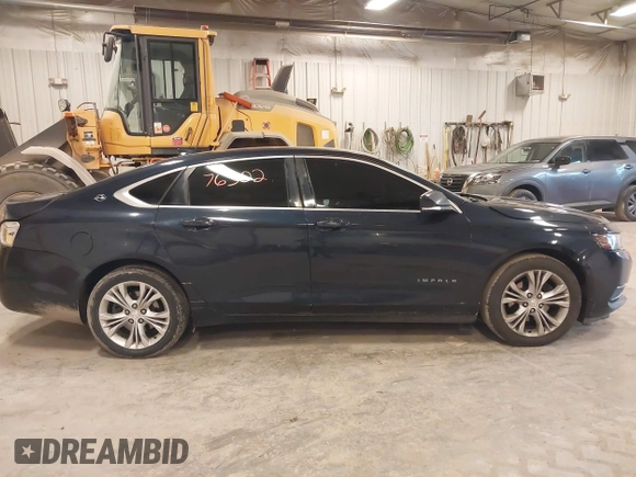 2015 Chevrolet Impala LT with VIN 2G1115SL9F9216362, listed as a IAAI auction lot 42176302 with 125,081 mi miles and . Bid and sale history available at DreamBid. Image 13.