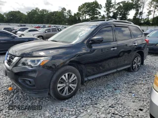 2017 Nissan Pathfinder SL with VIN 5N1DR2MN1HC909170, listed as a Copart auction lot 65130215 with 101,278 mi miles and Clean title. Bid and sale history available at DreamBid. Image 1.