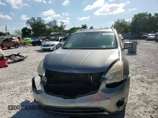 2012 Nissan Rogue SV with VIN JN8AS5MVXCW714807, listed as a Copart auction lot 52620405 with 125,202 mi miles and Salvage Title. Bid and sale history available at carsss.com. Image 12.