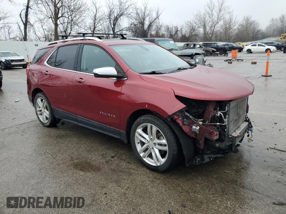 2018 Chevrolet Equinox Premier with VIN 2GNAXNEX2J6172176, listed as a Copart auction lot 44113985 with 102,754 mi miles and Salvage Title. Bid and sale history available at carsss.com. Image 4.
