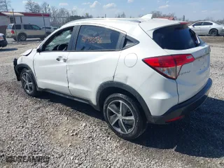 2022 Honda HR-V EX with VIN 3CZRU6H50NM756036, listed as a IAAI auction lot 41782036 with 14,390 mi miles. Bid and sale history available at carsss.com. Image 3.