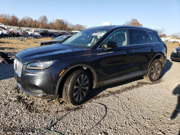 2022 Lincoln Corsair Reserve with VIN 5LMCJ2D98NUL15944, listed as a Copart auction lot 78399814 with 12,473 mi miles and Salvage Title. Bid and sale history available at carsss.com. Image 1.