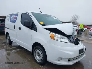 2021 Nissan NV200 Compact Cargo SV with VIN 3N6CM0KN1MK701085, listed as a IAAI auction lot 41536875 with 202,141 mi miles. Bid and sale history available at carsss.com. Image 1.
