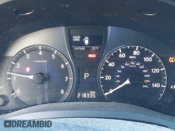 2010 Lexus RX 350 with VIN 2T2BK1BA5AC026031, listed as a IAAI auction lot 41223235 with 218,335 mi miles and . Bid and sale history available at carsss.com. Image 7.