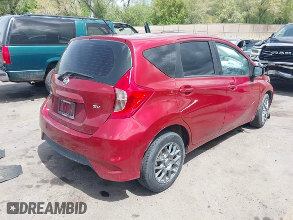 2019 Nissan Note SV with VIN 3N1CE2CP6KL358182, listed as a IAAI auction lot 42095019 with 105,550 mi miles and . Bid and sale history available at DreamBid. Image 4.