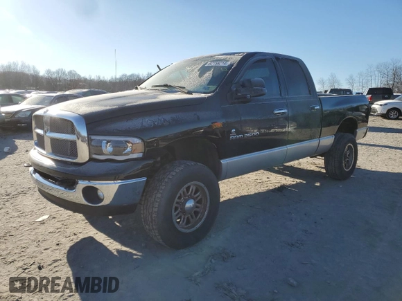 2005 Dodge Ram 2500 SLT with VIN 3D7KS28C95G760756, listed as a Copart auction lot 82155214 with 242,175 mi miles and Salvage Title. Bid and sale history available at carsss.com. Image 1.