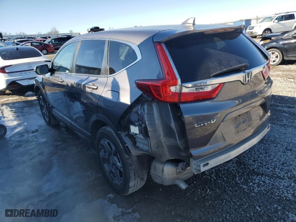 2019 Honda CR-V EX with VIN 7FARW2H52KE006215, listed as a Copart auction lot 87748865 with 124,335 mi miles and Salvage Title. Bid and sale history available at carsss.com. Image 2.