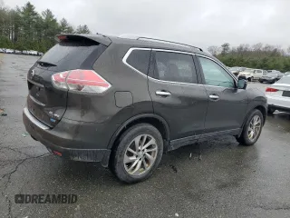 2014 Nissan Rogue SL with VIN 5N1AT2MV3EC866189, listed as a Copart auction lot 51655755 with 198,449 mi miles and Salvage Title. Bid and sale history available at carsss.com. Image 3.