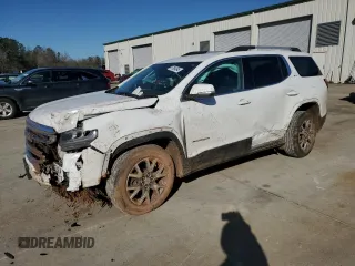 2020 GMC Acadia SLT with VIN 1GKKNMLS7LZ235580, listed as a Copart auction lot 87884945 with 95,180 mi miles and Salvage Title. Bid and sale history available at DreamBid. Image 1.
