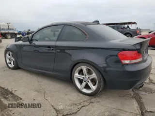 2008 BMW 1 Series 135i with VIN WBAUC73528VF24306, listed as a Copart auction lot 70199854 with 195,564 mi miles and Salvage Title. Bid and sale history available at carsss.com. Image 2.