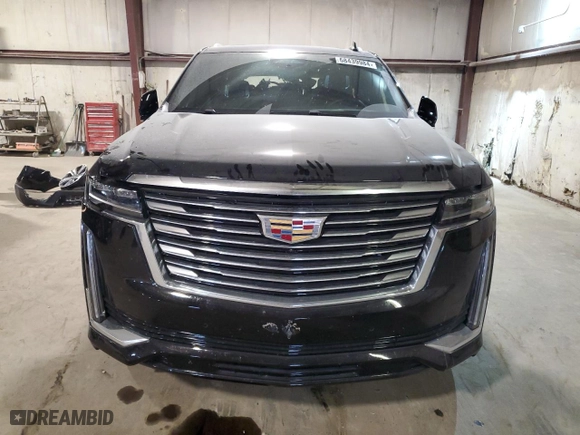 2024 Cadillac Escalade Premium Luxury Platinum with VIN 1GYS4DKL3RR214267, listed as a Copart auction lot 68439984 with 0 mi miles and Salvage Title. Bid and sale history available at carsss.com. Image 5.