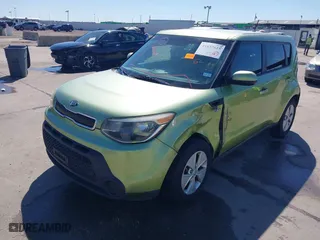 2014 Kia Soul with VIN KNDJN2A21E7721430, listed as a IAAI auction lot 41657615 with 1 mi miles. Bid and sale history available at carsss.com. Image 2.