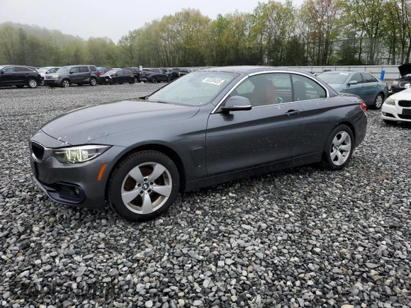 2019 BMW 4 Series 430i xDrive with VIN WBA4Z3C56KEC58481, listed as a Copart auction lot 55330405 with 57,617 mi miles and Salvage title. Bid and sale history available at DreamBid. Image 1.