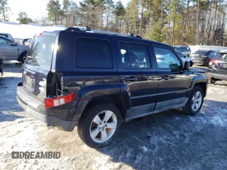 2011 Jeep Patriot Latitude X with VIN 1J4NF4GB9BD109095, listed as a Copart auction lot 44714885 with 175,532 mi miles and Clean Title. Bid and sale history available at DreamBid. Image 3.