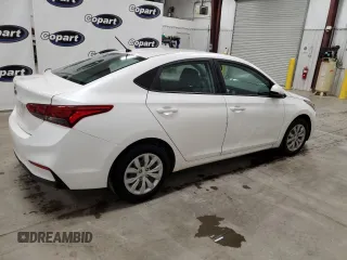 2021 Hyundai Accent SE with VIN 3KPC24A69ME131362, listed as a Copart auction lot 60901645 with 78,499 mi miles and Clean title. Bid and sale history available at DreamBid. Image 3.