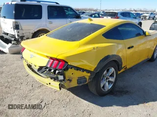 2024 Ford Mustang EcoBoost with VIN 1FA6P8TH4R5132190, listed as a IAAI auction lot 41390659 with 25,873 mi miles and . Bid and sale history available at DreamBid. Image 6.