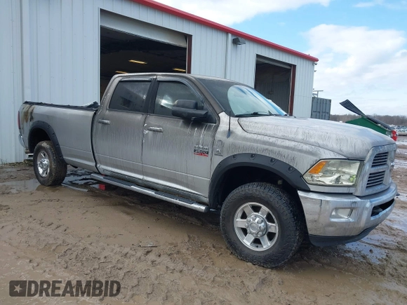 2010 Dodge Ram 2500 ST with VIN 3D7UT2CL2AG151211, listed as a IAAI auction lot 41704666 with 316,511 mi miles. Bid and sale history available at carsss.com. Image 1.