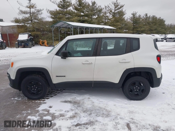 2016 Jeep Renegade Sport with VIN ZACCJBAT0GPD05985, listed as a IAAI auction lot 41564300 with 31,707 mi miles and . Bid and sale history available at DreamBid. Image 14.