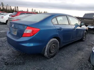 2012 Honda Civic z VIN 2HGFB2F4XCH015617, wystawiony jako Copart lot #49930735 z przebiegiem 255 864 mil mil oraz Szkoda całkowita • Salvage title. Historia ofert i sprzedaży dostępna na DreamBid. Obrazek 3.