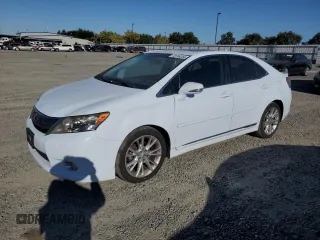 2010 Lexus HS 250h with VIN JTHBB1BA1A2014458, listed as a Copart auction lot 70746254 with 185,474 mi miles and Salvage Title. Bid and sale history available at carsss.com. Image 1.