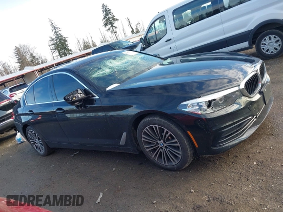 2020 BMW 5 Series 530i with VIN WBAJR3C08LCD02713, listed as a IAAI auction lot 41474415 with 68,481 mi miles and . Bid and sale history available at DreamBid. Image 12.