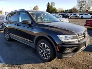 2021 Volkswagen Tiguan S with VIN 3VV1B7AX7MM015070, listed as a Copart auction lot 88311255 with 58,325 mi miles and Salvage Title. Bid and sale history available at carsss.com. Image 4.