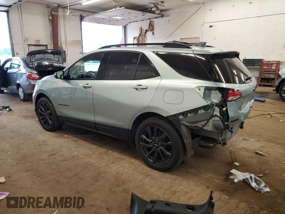 2022 Chevrolet Equinox RS with VIN 2GNAXWEV9N6145728, listed as a Copart auction lot 60309995 with 22,673 mi miles and Salvage title. Bid and sale history available at DreamBid. Image 2.
