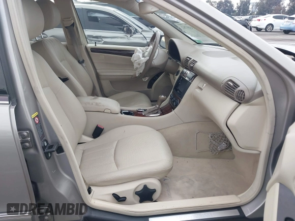 2006 Mercedes-Benz C 280 Luxury with VIN WDBRF54H36F815168, listed as a IAAI auction lot 41449782 with 74,423 mi miles and . Bid and sale history available at DreamBid. Image 5.
