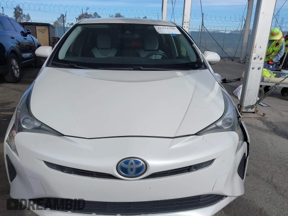 2018 Toyota Prius Two with VIN JTDKARFU7J3054710, listed as a IAAI auction lot 41372798 with 347,148 mi miles. Bid and sale history available at carsss.com. Image 12.