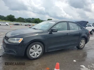 2013 Volkswagen Jetta SE with VIN 3VWDP7AJ3DM406822, listed as a Copart auction lot 60117215 with 174,513 mi miles and Salvage title. Bid and sale history available at DreamBid. Image 1.