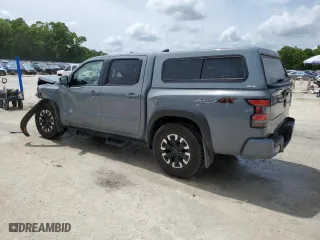 2023 Nissan Frontier PRO-4X with VIN 1N6ED1EK5PN651824, listed as a Copart auction lot 50928645 with 11,319 mi miles and Non Repairable. Bid and sale history available at carsss.com. Image 2.