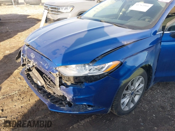 2017 Ford Fusion SE with VIN 3FA6P0H74HR378492, listed as a IAAI auction lot 41762066 with 139,168 mi miles. Bid and sale history available at carsss.com. Image 6.