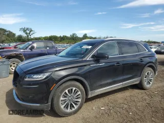 2021 Lincoln Nautilus Standard with VIN 2LMPJ6J97MBL15359, listed as a Copart auction lot 72258334 with 75,144 mi miles and Salvage title. Bid and sale history available at DreamBid. Image 1.