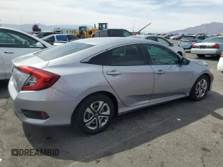 2018 Honda Civic LX with VIN 2HGFC2F56JH541164, listed as a Copart auction lot 51799975 with 94,850 mi miles and Salvage Title. Bid and sale history available at DreamBid. Image 3.