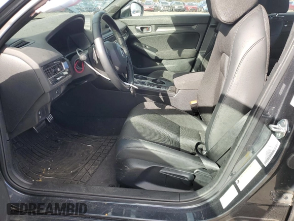 2024 Honda Civic Sport with VIN 2HGFE2F56RH567575, listed as a Copart auction lot 47966245 with 14,998 mi miles and Salvage Title. Bid and sale history available at DreamBid. Image 7.
