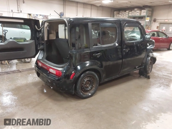 2009 Nissan Cube 1.8 SL with VIN JN8AZ28R59T118635, listed as a IAAI auction lot 40705684 with 188,365 mi miles. Bid and sale history available at carsss.com. Image 4.