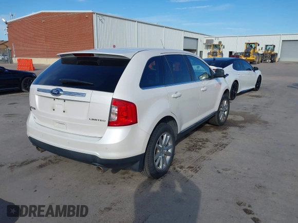 2011 Ford Edge Limited with VIN 2FMDK3KC2BBA11678, listed as a IAAI auction lot 41045879 with 315,396 mi miles. Bid and sale history available at carsss.com. Image 4.