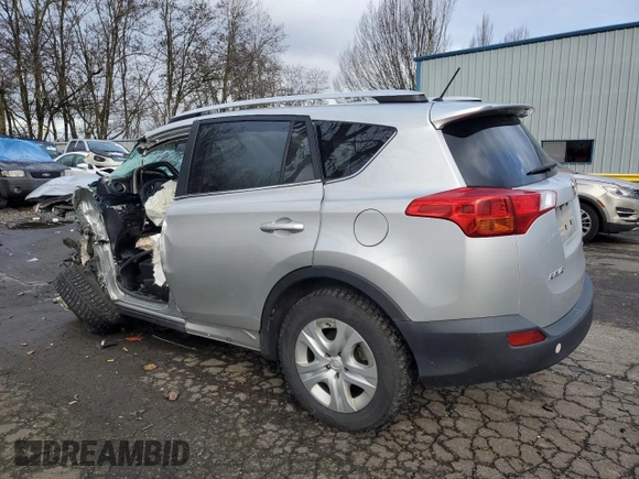 2015 Toyota RAV4 LE with VIN JTMBFREV8FJ026526, listed as a Copart auction lot 86585454 with Not Provided miles and Salvage Title. Bid and sale history available at carsss.com. Image 2.