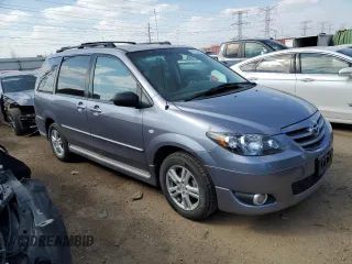 2004 Mazda MPV ES z VIN JM3LW28J840528192, wystawiony jako Copart lot #52624565 z przebiegiem 96 222 mil mil oraz Szkoda całkowita • Salvage title. Historia ofert i sprzedaży dostępna na DreamBid. Obrazek 4.